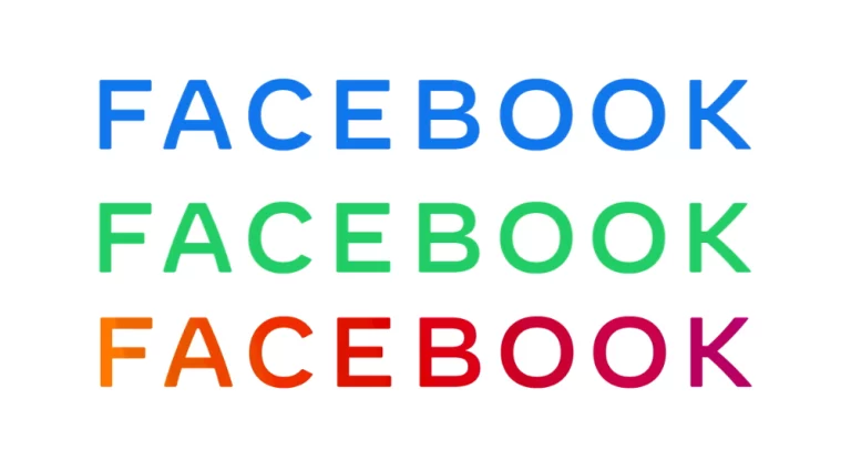 colorful facebook